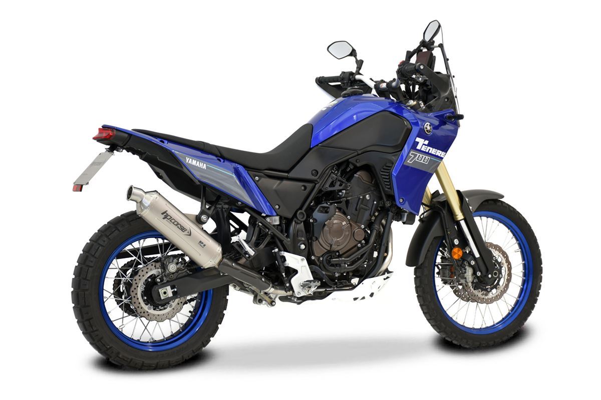 HP CORSE SP-2 Titanium Exhaust for Yamaha Tenere 700 (Low Mount) HP CORSE SP-2 Titanium Exhaust for Yamaha Tenere 700 (Low Mount)